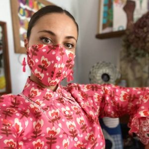 Las mascarillas de Celia B mascarillas en cuarentena